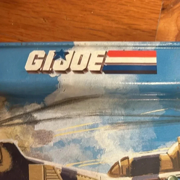 VINTAGE 1987 G.I. JOE Hasbro folding dinner/lunch metal tray •RARE• - Picture 1 of 13